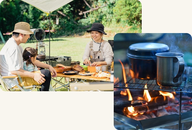 自然の中を歩く楽しみ